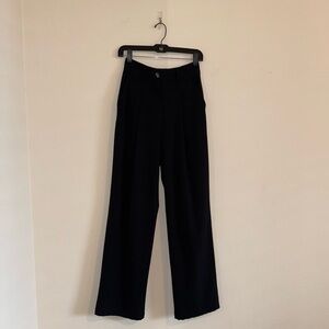 Wild Fable Black Wide-Leg Trousers